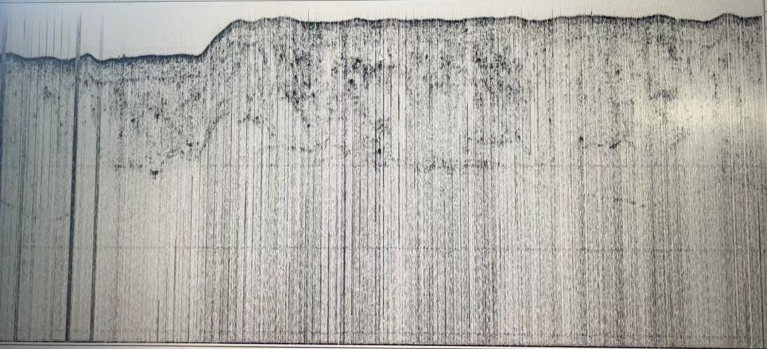 Sub-bottom profile recorded from a crewed submersible (HOV)